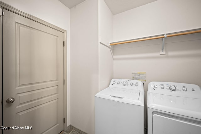 4717 N Connery Loop, Post Falls, ID 83854 - laundry area featuring separate washer and dryer