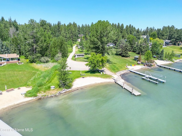 471 Kaniksu Shores Rd, Sandpoint, ID 83864 - bird's eye view of a large body of water and a forest