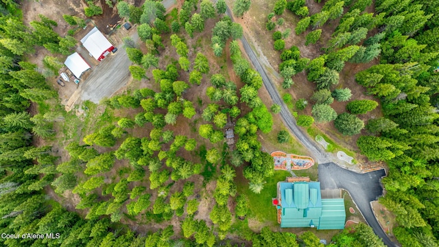 6918 E Garwood Rd, Hayden, ID 83835 - aerial view of property's location