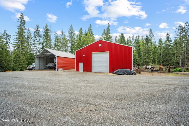 6918 E Garwood Rd, Hayden, ID 83835 - view of outbuilding with driveway