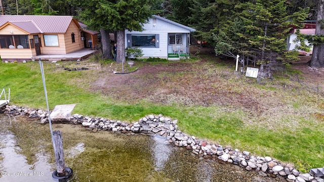 97 S Granite Bay Rd, Nordman, ID 83848 - view from above of property with a nearby body of water