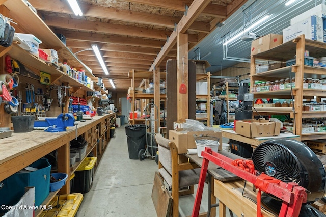 2795 Boekel Rd, Rathdrum, ID 83858 - basement with a workshop area