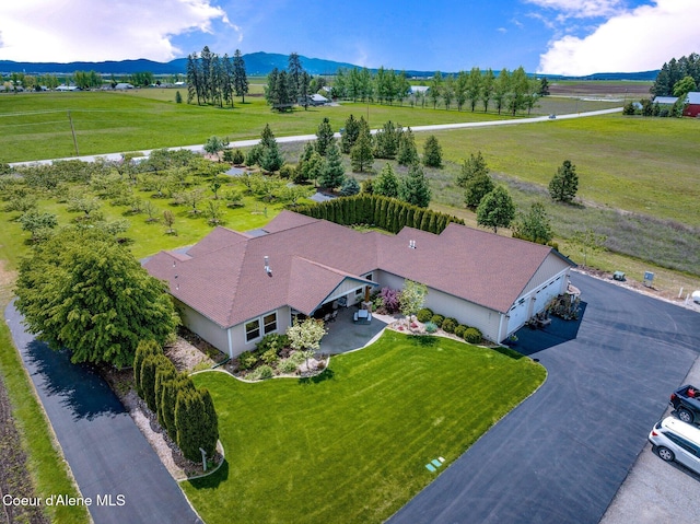 2795 Boekel Rd, Rathdrum, ID 83858 - aerial view of sparsely populated area featuring a mountainous background