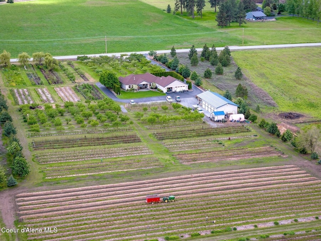 2795 Boekel Rd, Rathdrum, ID 83858 - aerial view of sparsely populated area with large plots for crops