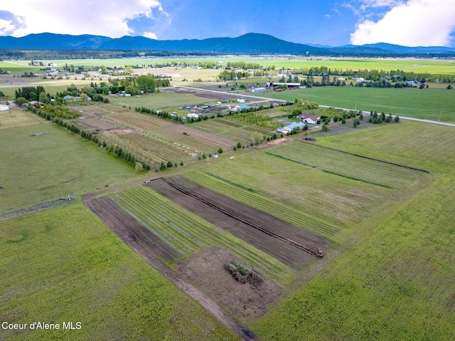 2795 Boekel Rd, Rathdrum, ID 83858 - view of rural area featuring a mountain backdrop and large plots for crops
