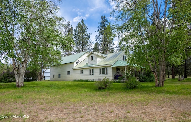 919 Silver Springs Rd, Moyie Springs, ID 83845 - view of property exterior featuring a lawn