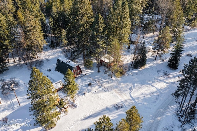 11 Hackney Ln, Sandpoint, ID 83864 - view of snowy aerial view