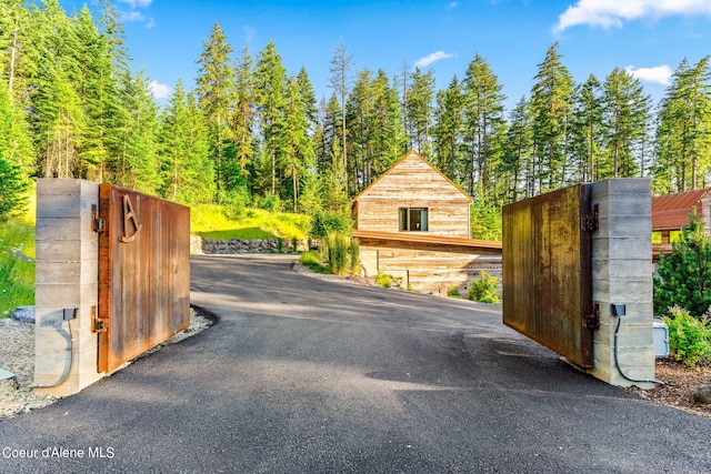 6361 S Cormorant Ct, Harrison, ID 83833 - view of gate