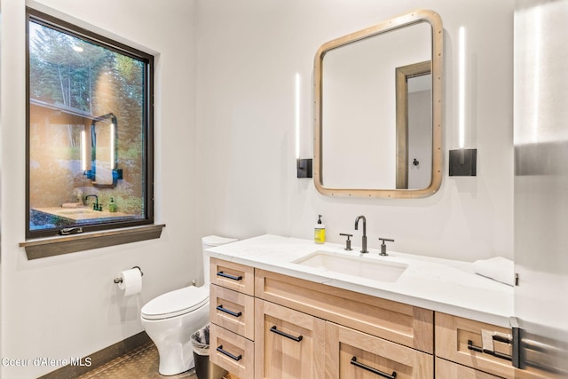 6361 S Cormorant Ct, Harrison, ID 83833 - bathroom featuring toilet and vanity