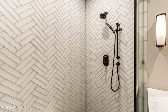 6361 S Cormorant Ct, Harrison, ID 83833 - bathroom view of tiled shower