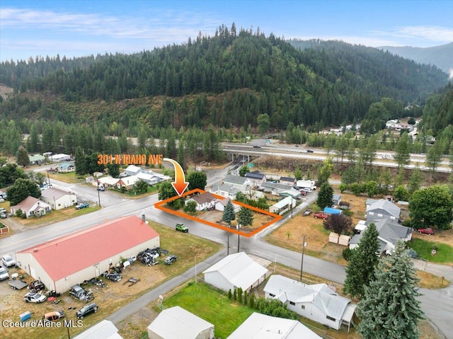 301 Third St, Osburn, ID 83849 - drone / aerial view of a forest