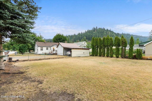 301 Third St, Osburn, ID 83849 - view of yard with a forest view