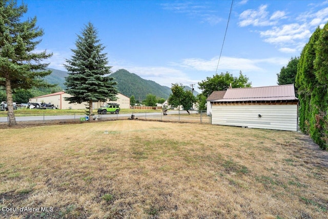 301 Third St, Osburn, ID 83849 - view of yard with a mountain view