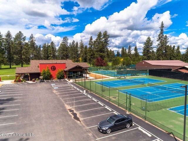 1456 E Ezra Ave, Hayden, ID 83835 - view of tennis court