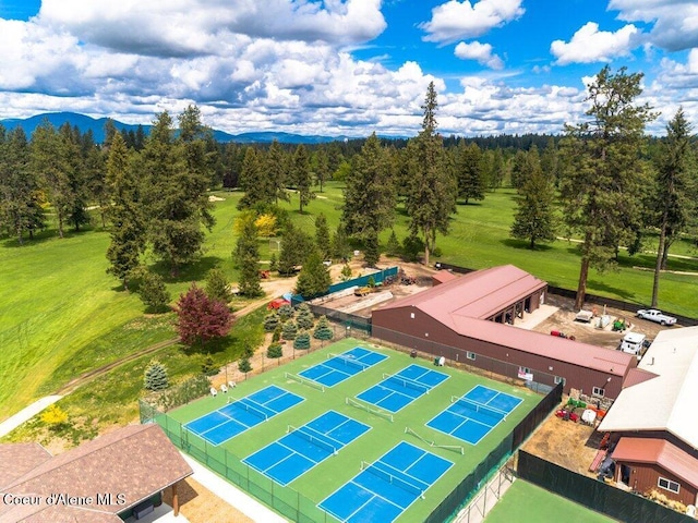 1456 E Ezra Ave, Hayden, ID 83835 - bird's eye view of a mountain backdrop
