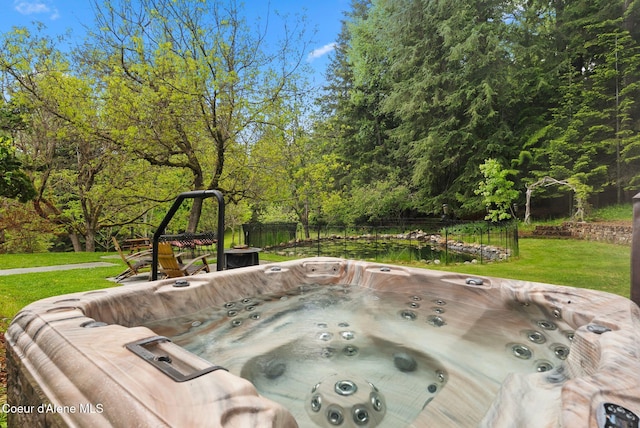 272 Hidden Springs Rd, Sandpoint, ID 83864 - exterior view of a jacuzzi