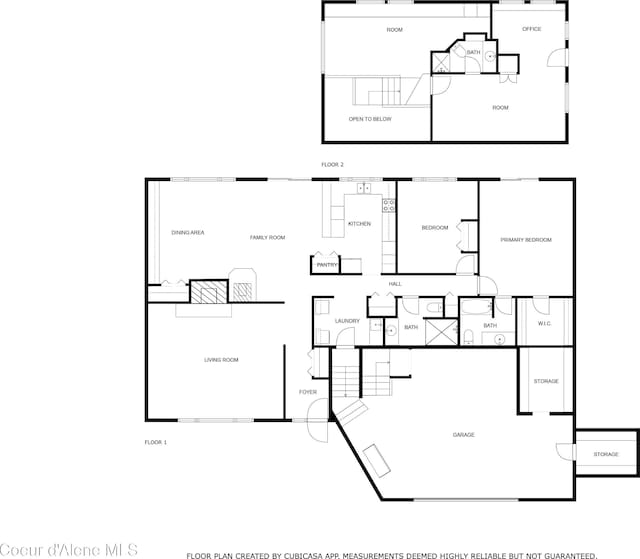 272 Hidden Springs Rd, Sandpoint, ID 83864 - floor plan / room layout