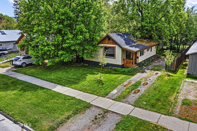 913 Cedar St, Sandpoint, ID 83864 - view of front of home with a shingled roof and driveway