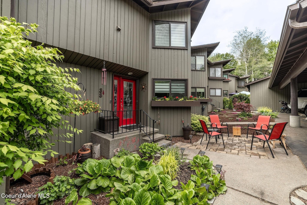 600 W Hubbard Ave # 38, Coeur Dalene, ID 83814 - view of patio / terrace