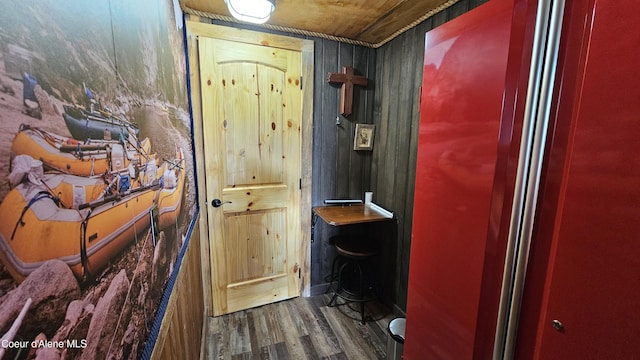 33671 N Macdonalds Unit 2Nd, Dock, Bayview, ID 83803 - doorway to outside featuring wood finished floors