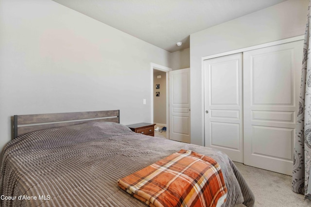 4447 N Connery Loop, Post Falls, ID 83854 - bedroom featuring light colored carpet and a closet