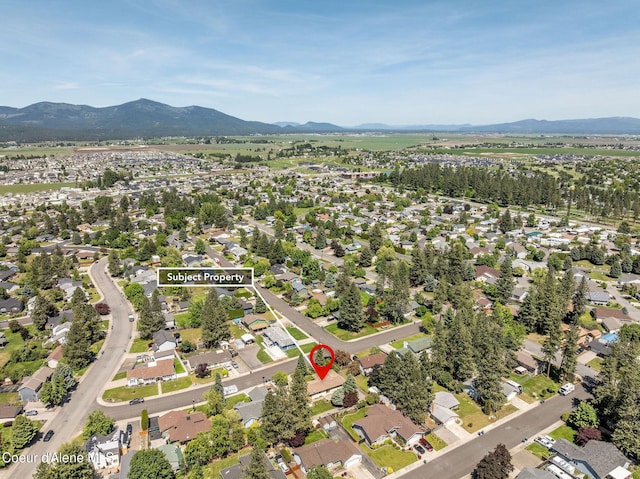 407 W Musket Ave, Post Falls, ID 83854 - view of property location featuring mountains and nearby suburban area