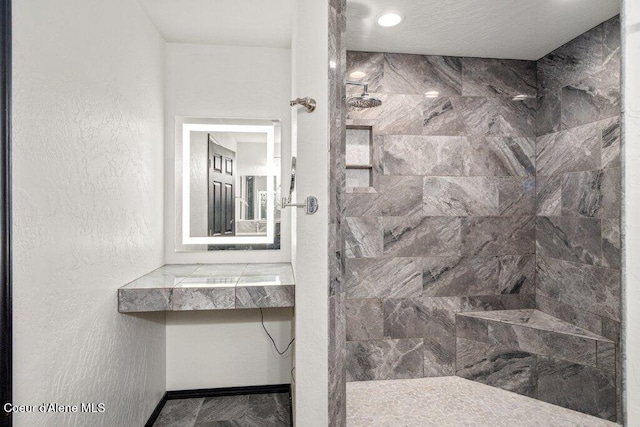 3623 W Hillcrest Cir, Coeur Dalene, ID 83815 - full bath with tiled shower