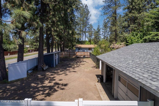 3623 W Hillcrest Cir, Coeur Dalene, ID 83815 - exterior view of roof with shingles