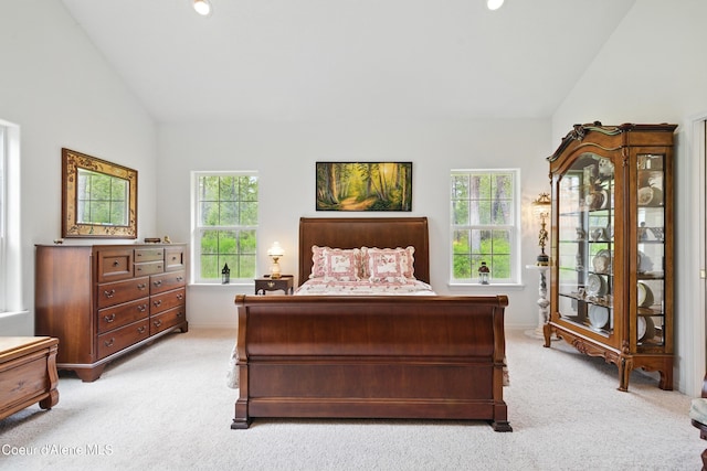 29808 N Caribou Ave, Athol, ID 83801 - bedroom with light colored carpet and high vaulted ceiling