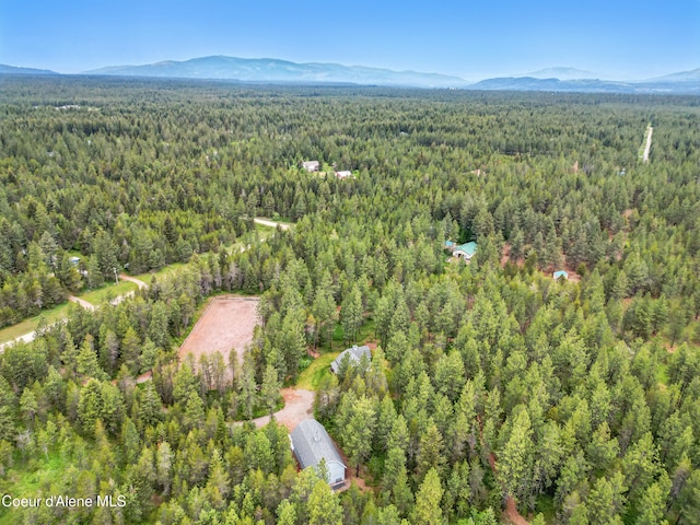 29808 N Caribou Ave, Athol, ID 83801 - bird's eye view of mountains