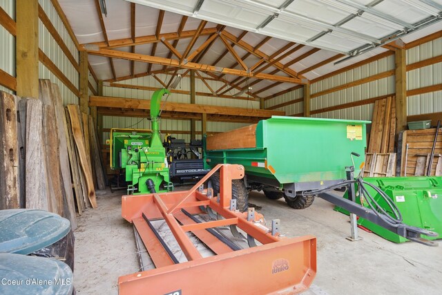 29808 N Caribou Ave, Athol, ID 83801 - garage featuring metal wall