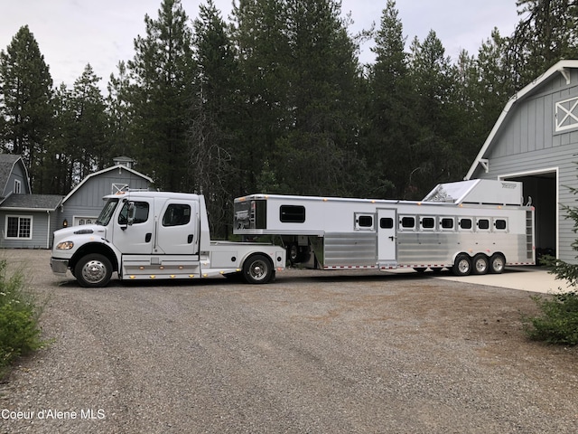29808 N Caribou Ave, Athol, ID 83801 - view of road with a barn