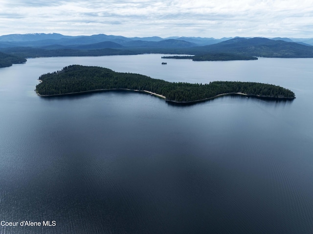90 Bartoo Is Shr, Priest Lake, ID 83856 - bird's eye view of a water and mountain view