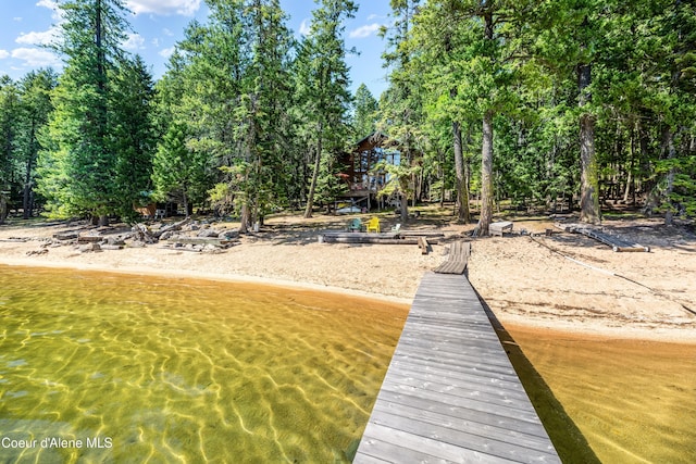 90 Bartoo Is Shr, Priest Lake, ID 83856 - view of community with view of wooded area