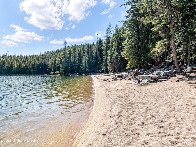 90 Bartoo Is Shr, Priest Lake, ID 83856 - water view with a forest