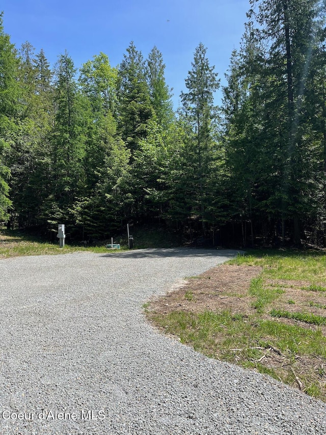 191 Sunset View Ln, Hope, ID 83836 - view of street featuring a view of trees