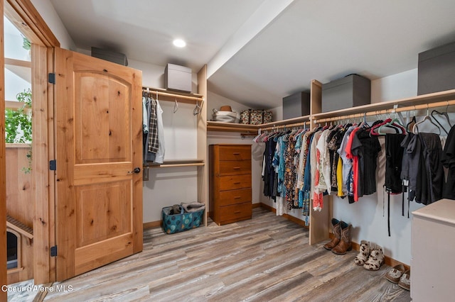 27294 N Clagstone Rd, Athol, ID 83801 - spacious closet with wood finished floors