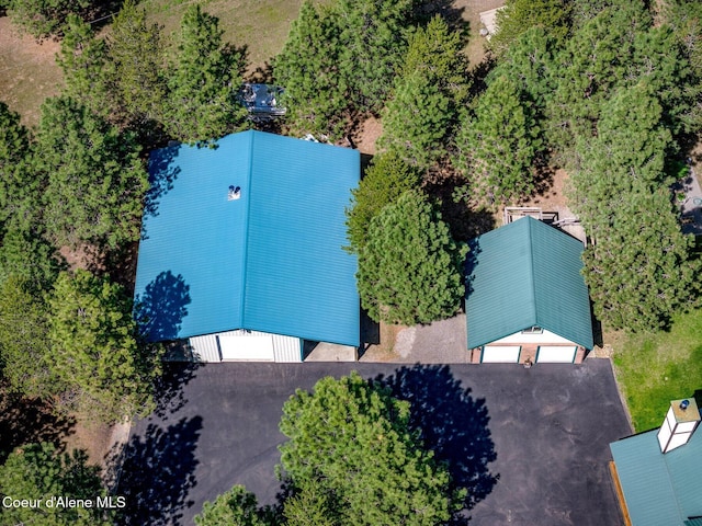27294 N Clagstone Rd, Athol, ID 83801 - aerial view of property and surrounding area