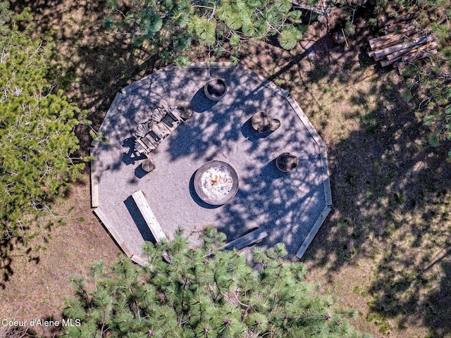 27294 N Clagstone Rd, Athol, ID 83801 - bird's eye view