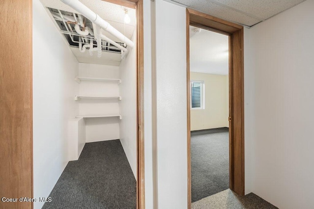 103 3rd St, Wallace, ID 83873 - hallway with carpet floors
