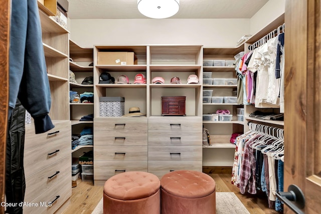 11690 N Arnicas Ct, Hayden, ID 83835 - spacious closet featuring wood finished floors