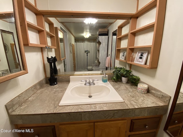 176 King St, Wallace, ID 83873 - bathroom with vanity