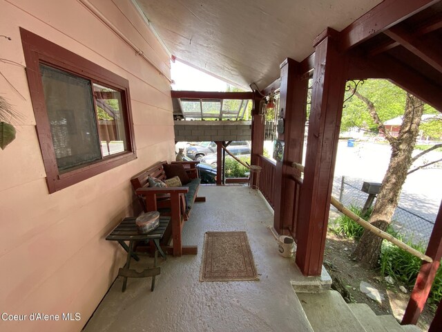 176 King St, Wallace, ID 83873 - view of patio