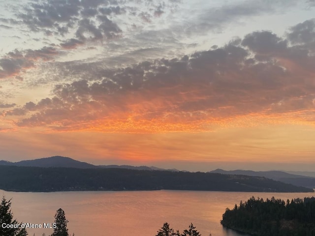 22884 S High Dr, Worley, ID 83876 - water view with mountains