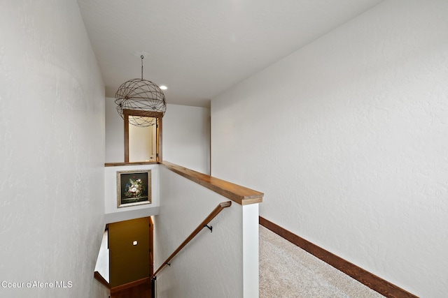 11387 N Armonia Way, Hayden Lake, ID 83835 - stairway featuring carpet floors and baseboards