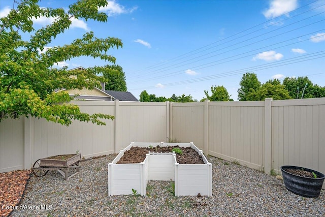 6463 W Conner St, Rathdrum, ID 83858 - fenced backyard with a garden
