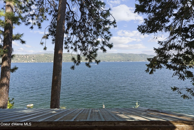36799 W Coeur D Alene Lake Shr, Coeur Dalene, ID 83814 - water view with a dock