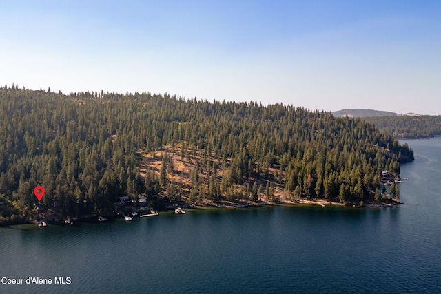 36799 W Coeur D Alene Lake Shr, Coeur Dalene, ID 83814 - drone / aerial view of a forest and a large body of water