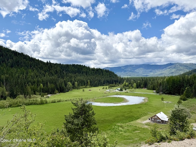 408 Quartz Crk Rd, Priest River, ID 83856 - view of community with a view of trees and a mountain view