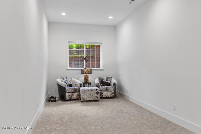 2946 E Point Hayden Dr, Hayden Lake, ID 83835 - living area with carpet, recessed lighting, and baseboards